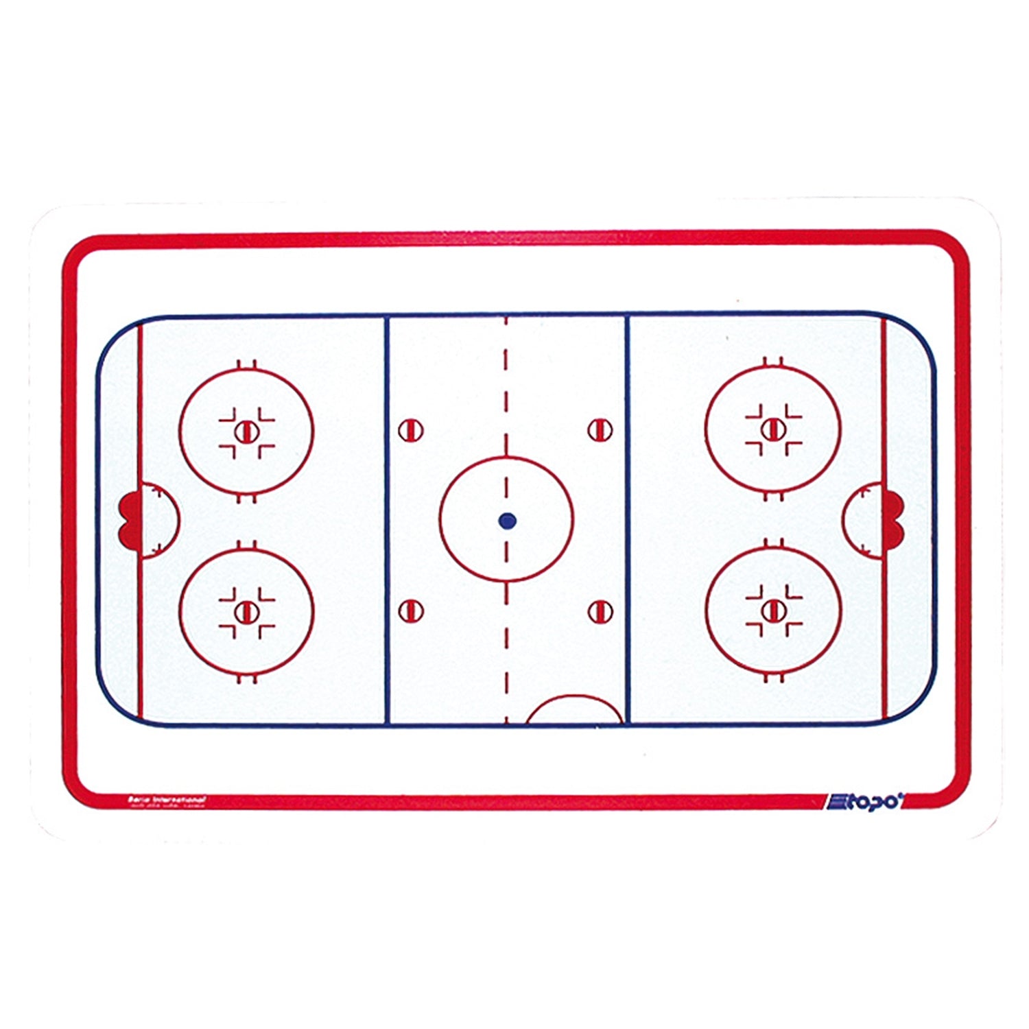 Berio Coachboard Taktiktafel 37x25 cm flex für Eishockey